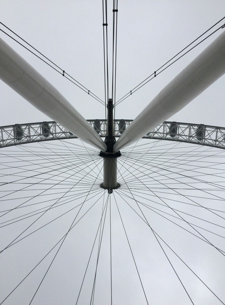 Beneath London Eye
