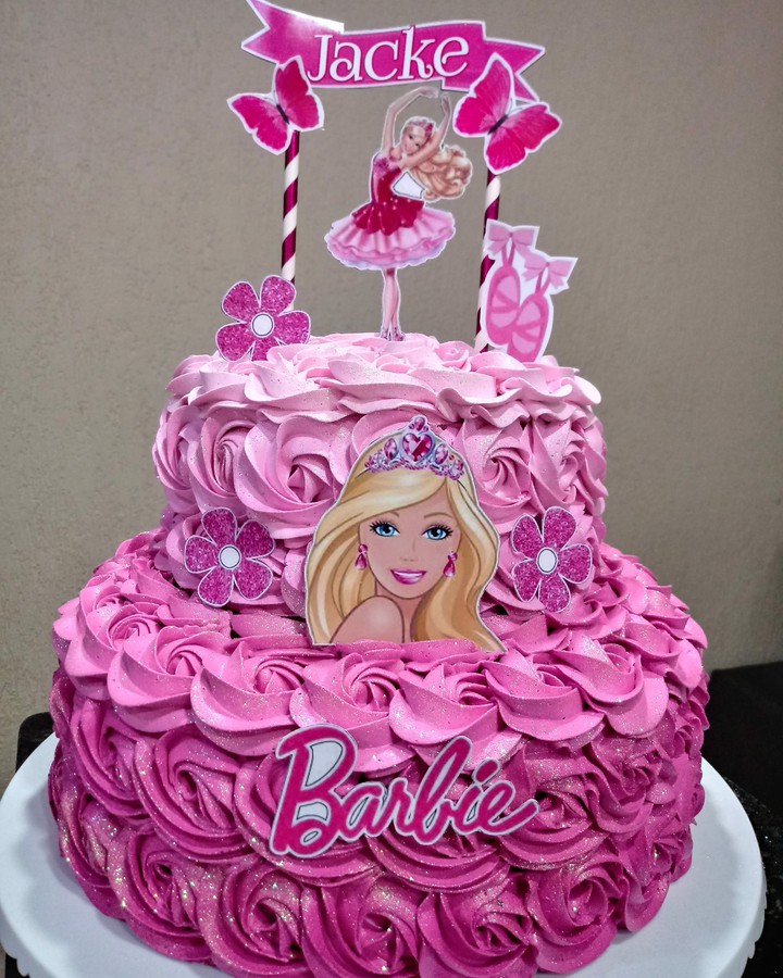 bolo barbie