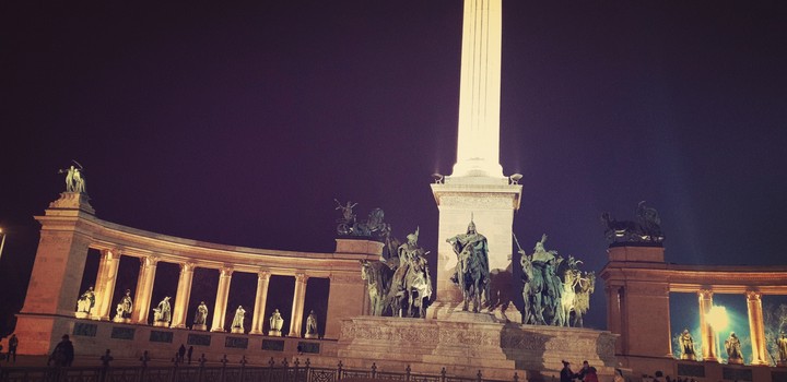 Heroes square Budapest