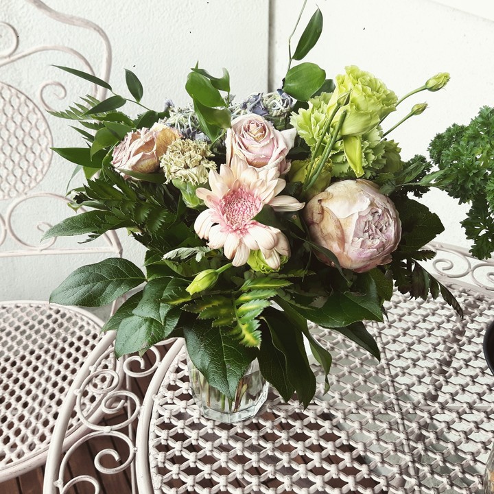 Dying flowers