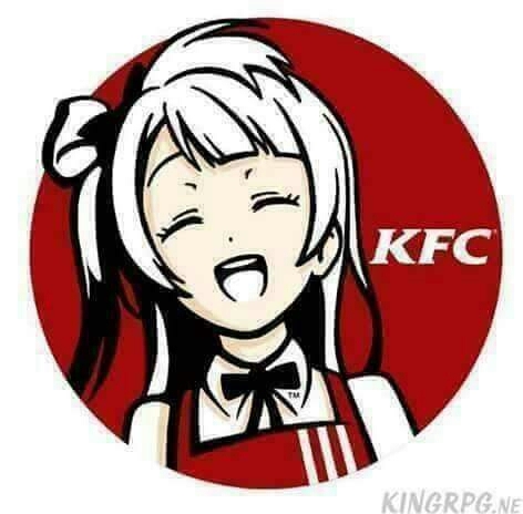 KFC anime girl