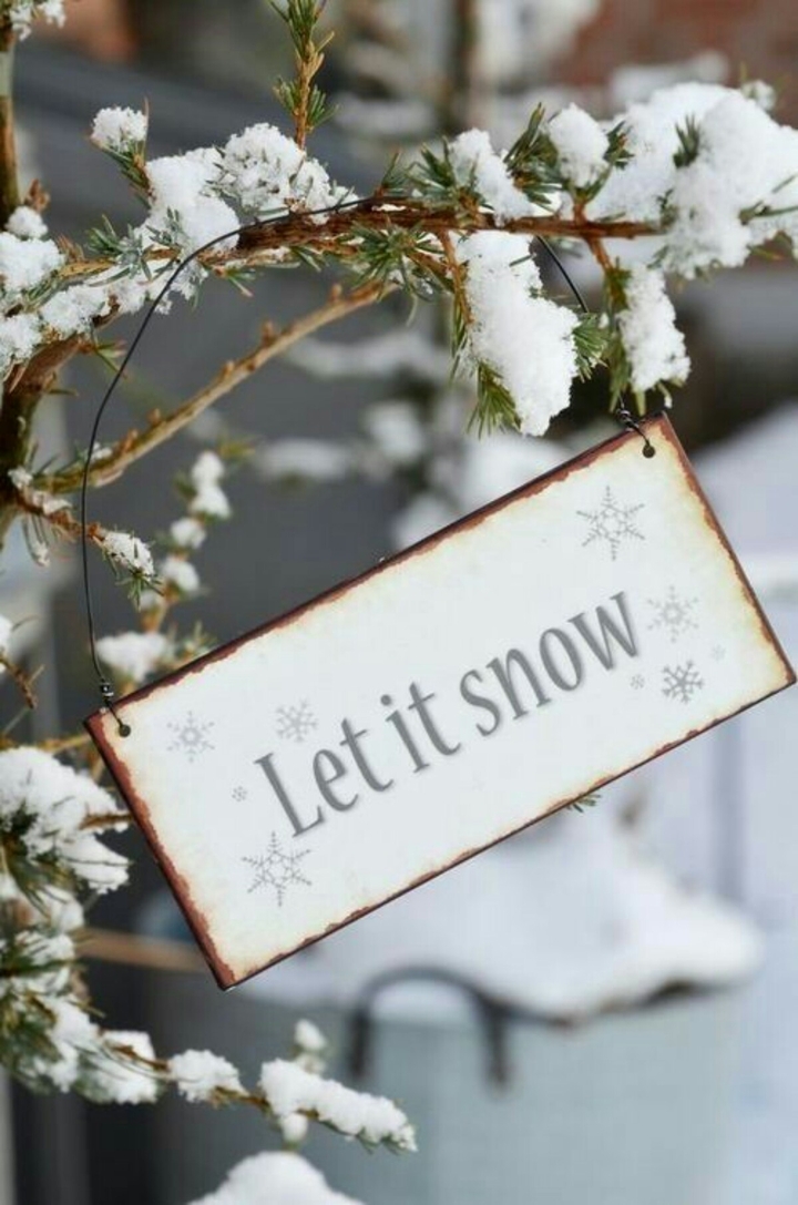 Let it Snow !! By Christine A Kysely