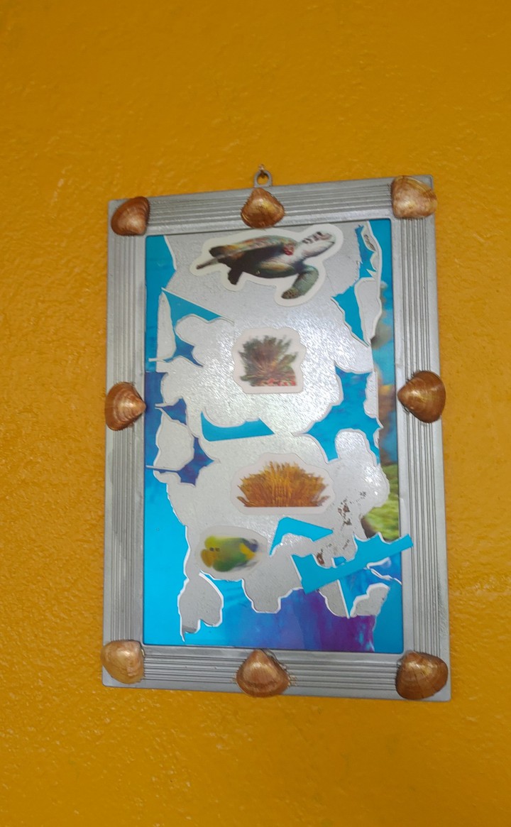reciclagem de espelho velho
