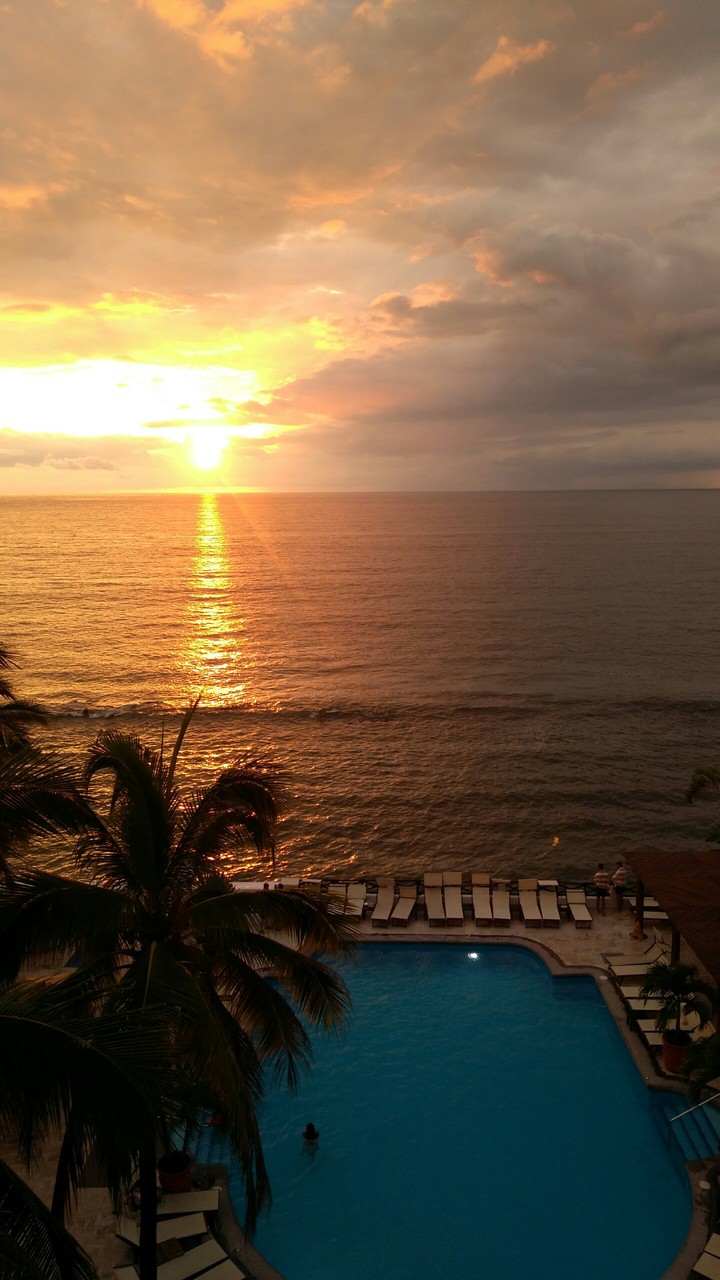 puesta de sol