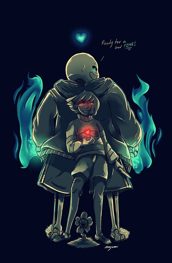 Undertale: Chara and Sans