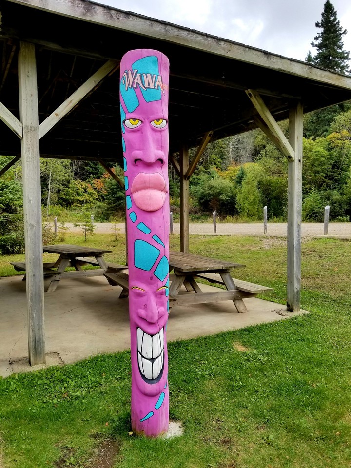 Pink Totem Pole