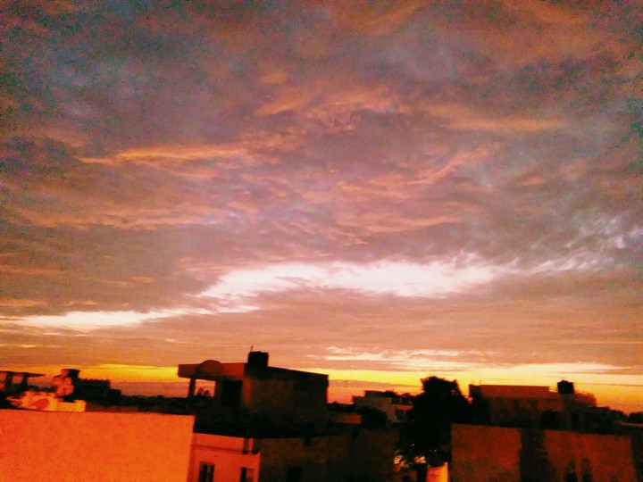 Sunset.. ☁☀