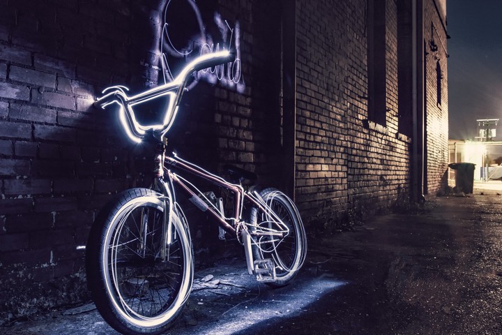 Neon Bicycle (High-class Quality)