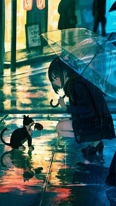 じょせい, illust壁紙