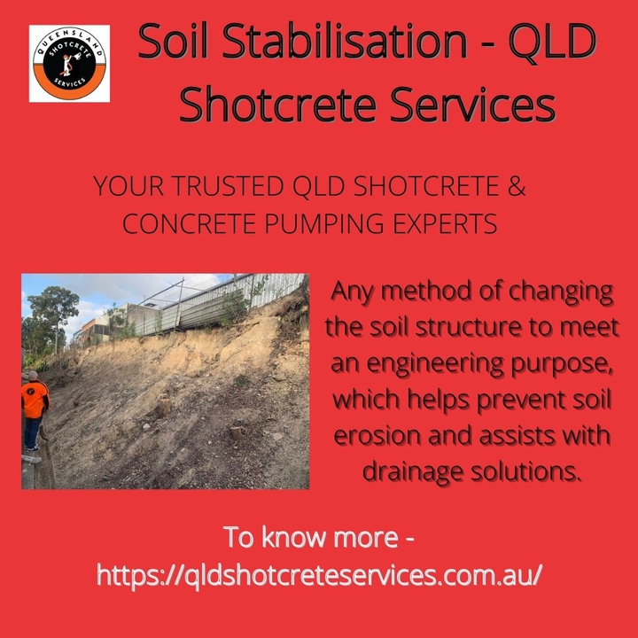 Soil Stabilisation - QLD Shotcrete Services