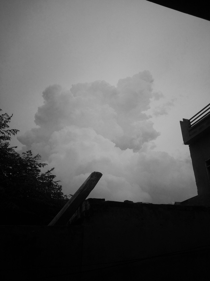Black sky