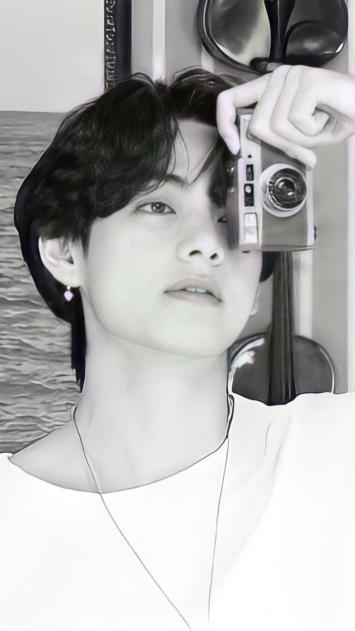taehyung member in BTS group Kpop en Corée