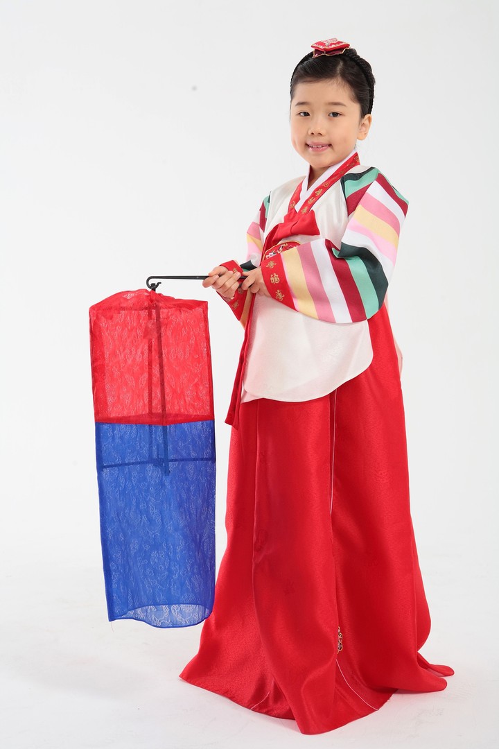 Family in Korean Dress