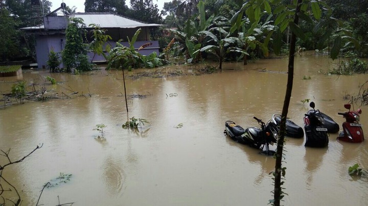 flooded