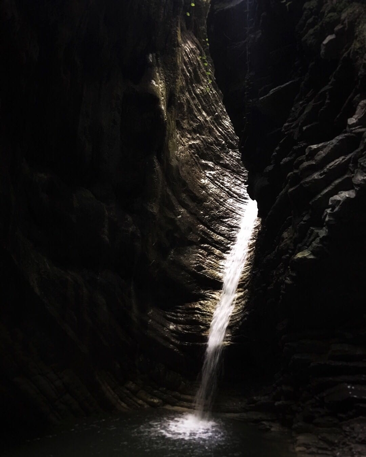 small waterfall