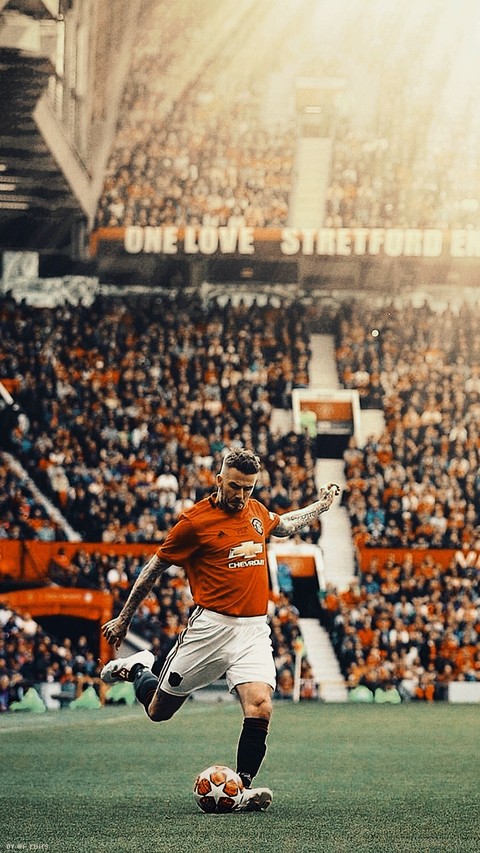 David Beckham Manchester United vs Bayern Munich
