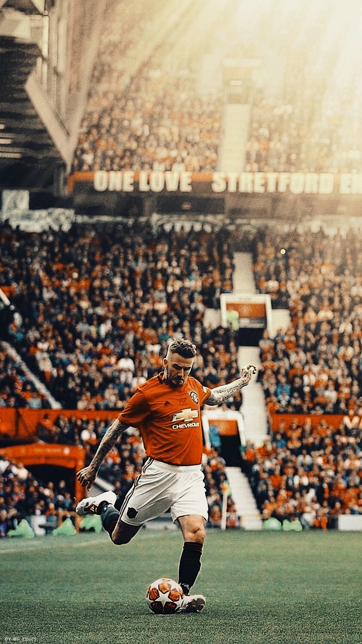 David Beckham Manchester United vs Bayern Munich