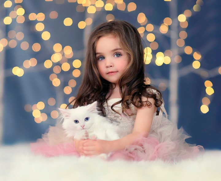 cutie with cat ;-)