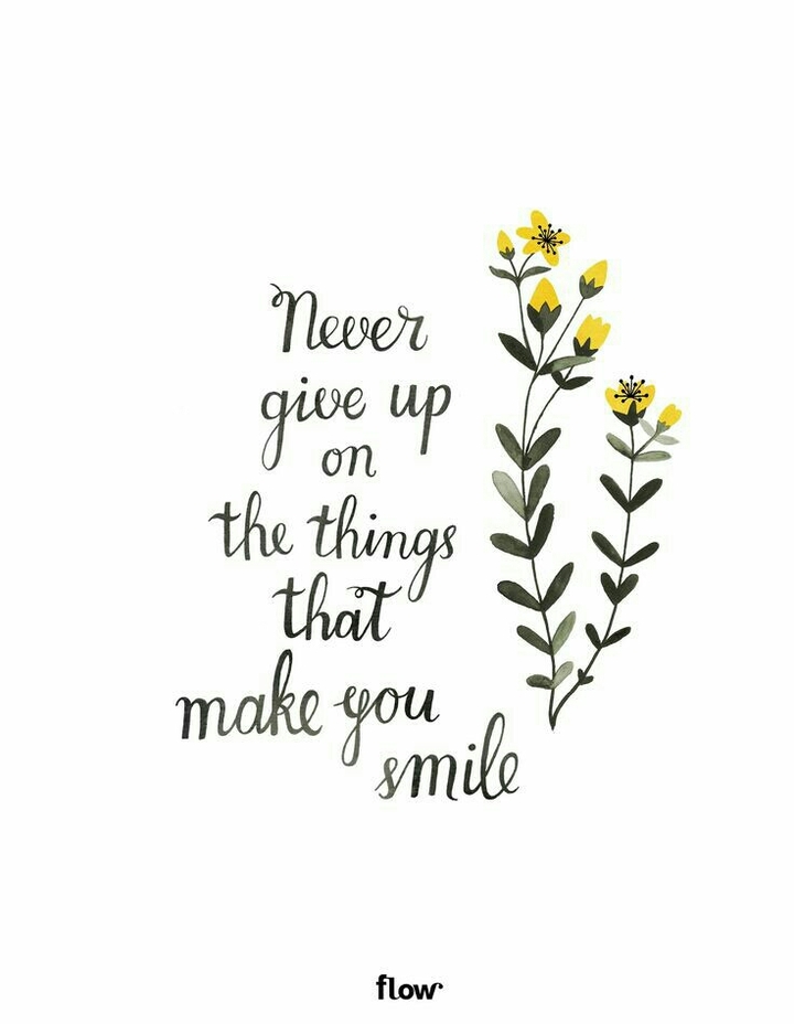 #Never give up