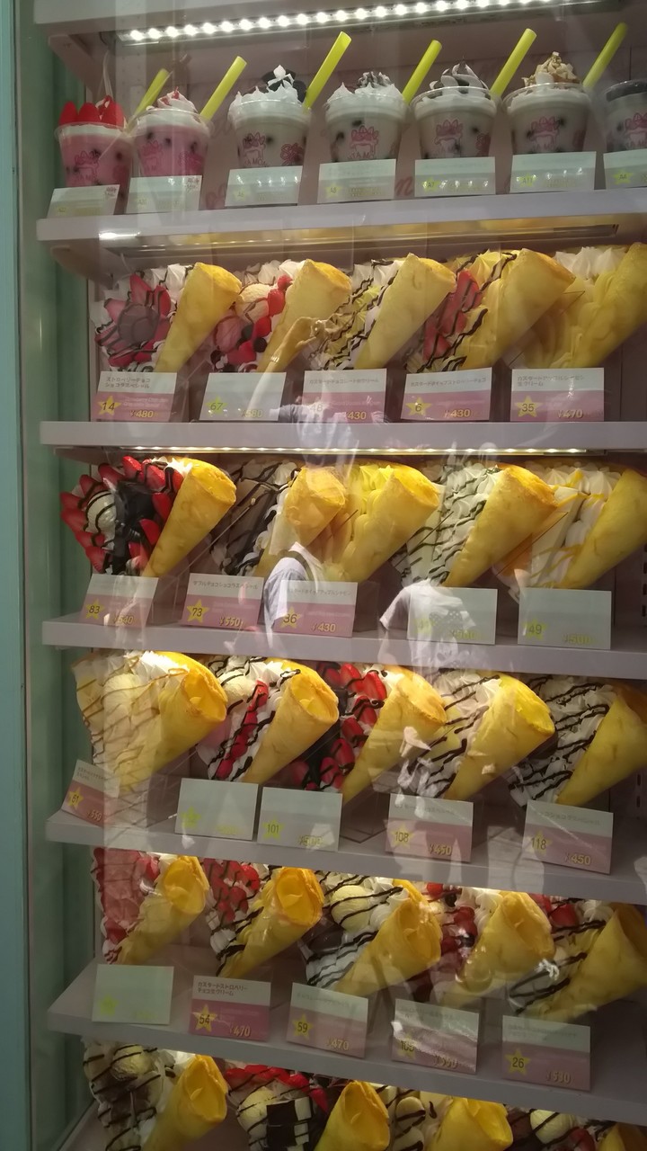 原宿　クレープ