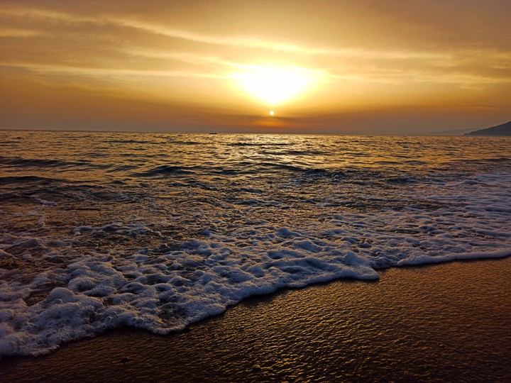 #sea #sunset #