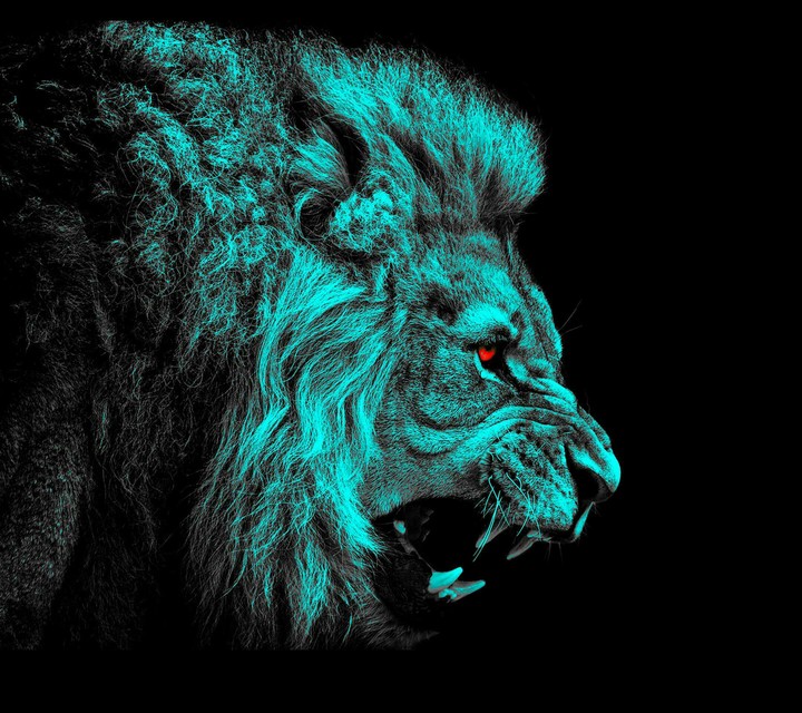 Green lion