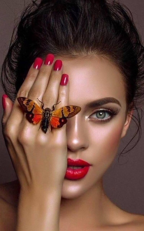 Lips, Skin, Eyelash