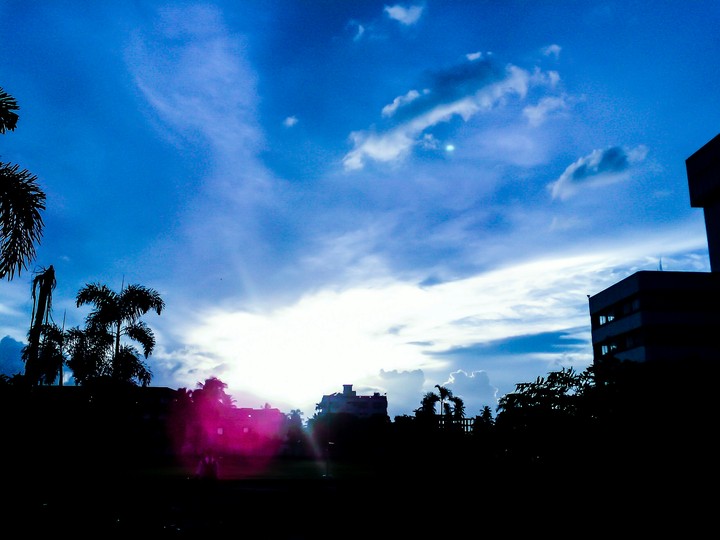 Bright daylight