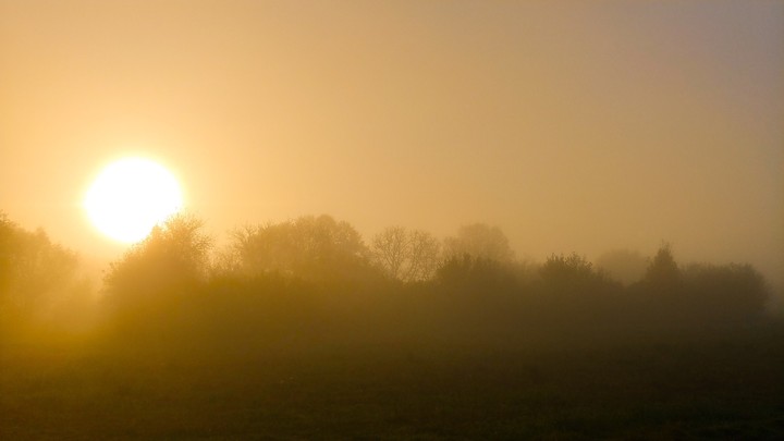 autumn sunrise