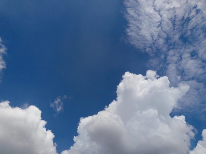 blue sky
