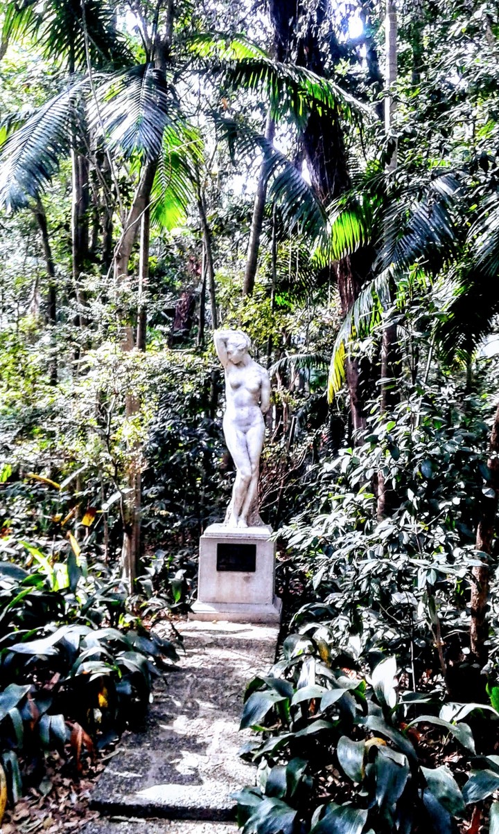 Statue in a Park
