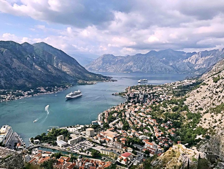 View from Kotor Castle