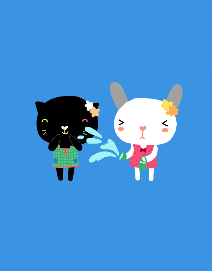토끼와 고양이