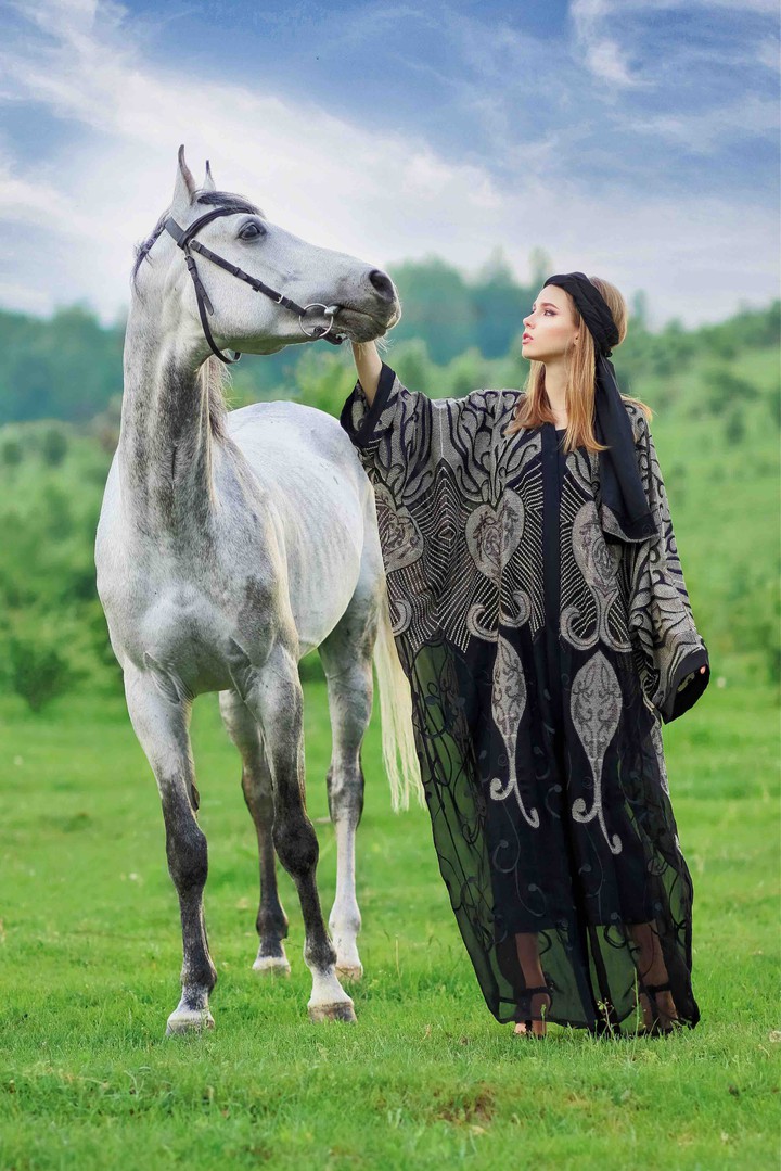 Arabian horse. Caucasus