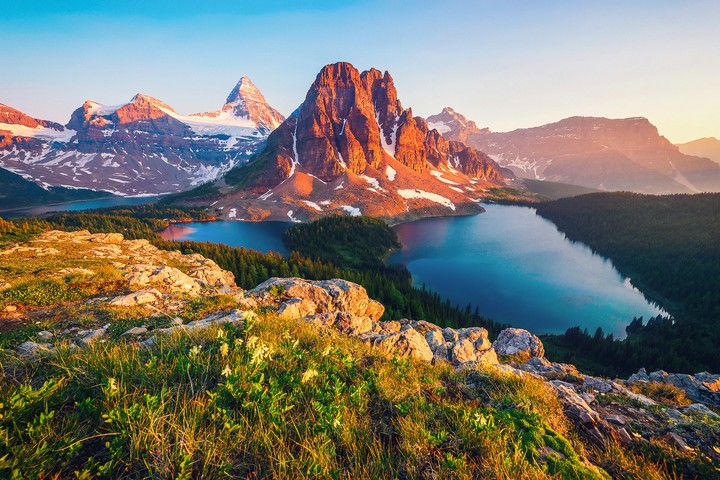 Canada British Columbia Mountain Lake