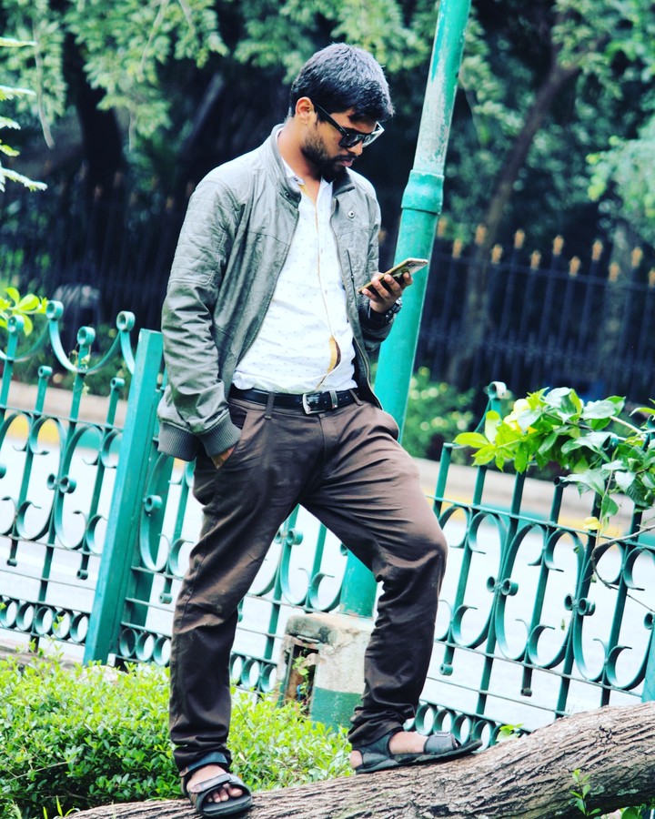 Boy with phone