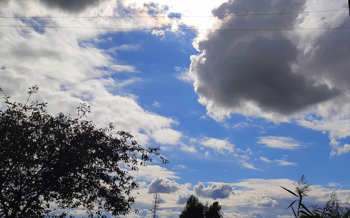 cloud autumn day