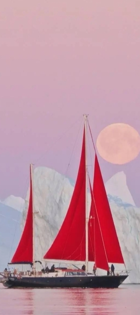 sfondi boat, red