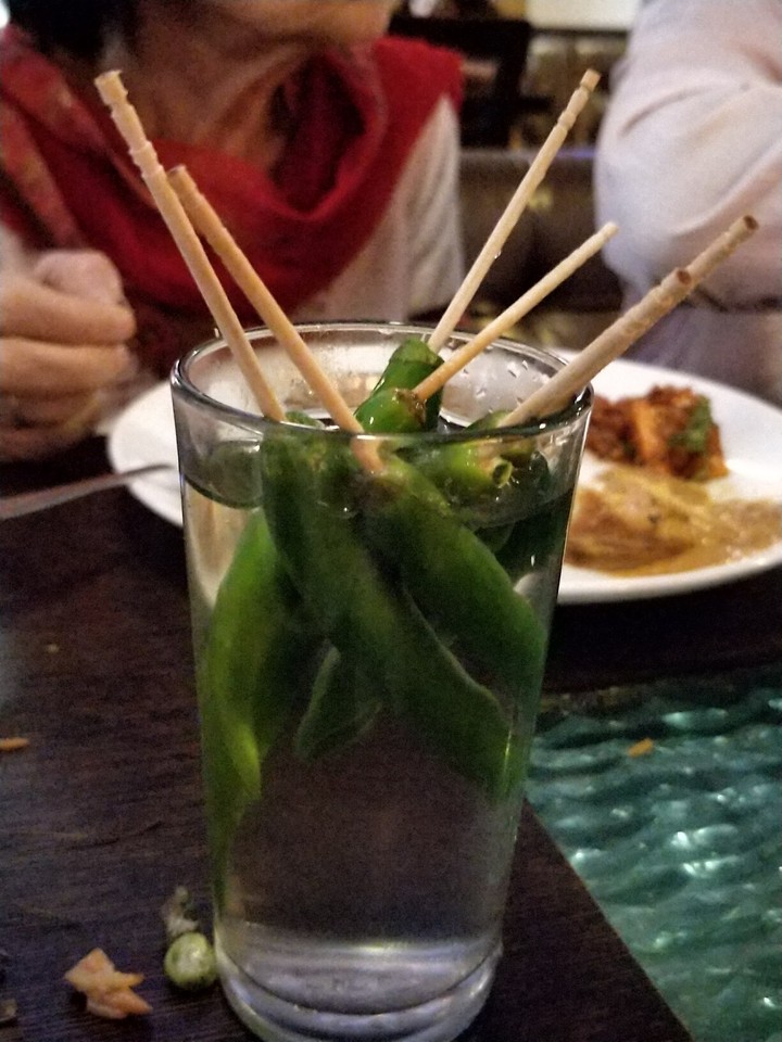green chillies