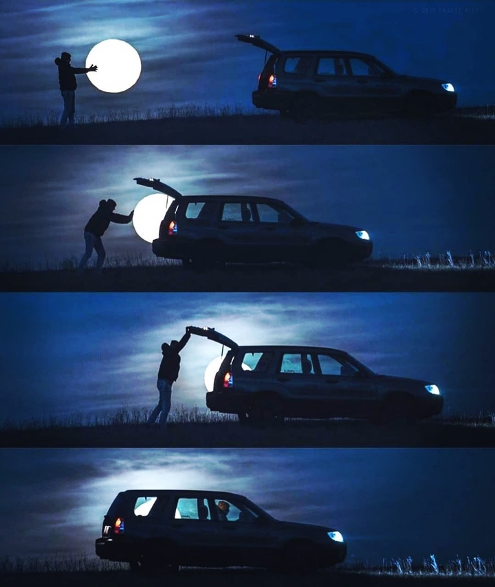 Come on, let's steal the moon together tonight