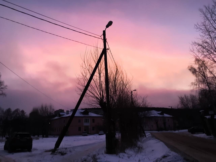 по дороге на работу ...