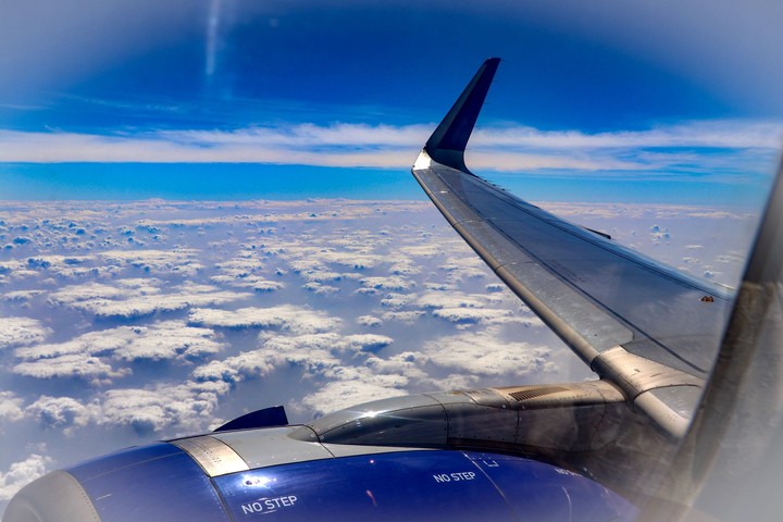 soaring above the sky