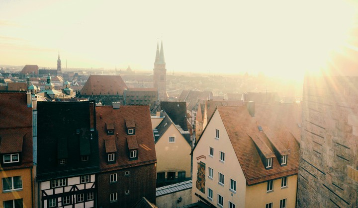 Sunset in Nuremberg
