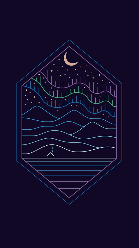 triangle, 圓圈桌布