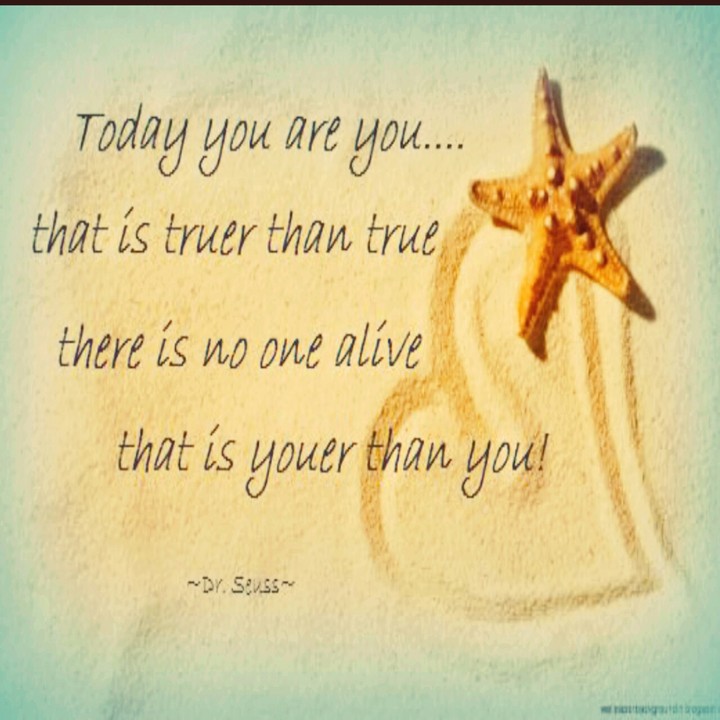 be yourself
