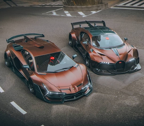 lamborghini bugatti