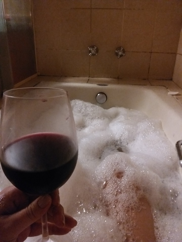Curtindo o frio.