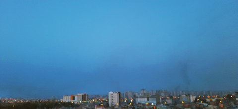 my city before sunrise