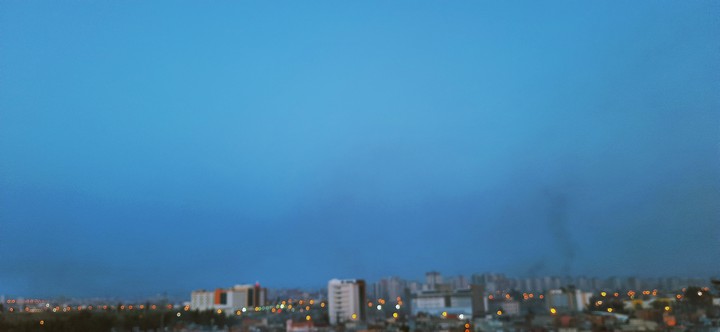 my city before sunrise