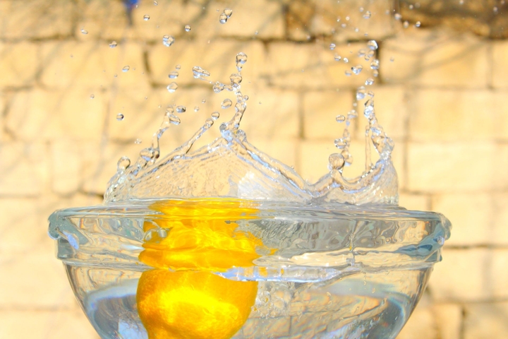 Nice water splashing